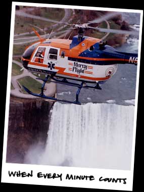 Ship over Niagara Falls