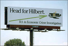 Head for Hilbert Billboard