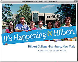 Hilbert College Splash Page