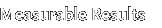 Measurable Results